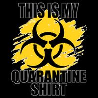 This My Quarantine Shirt Apron