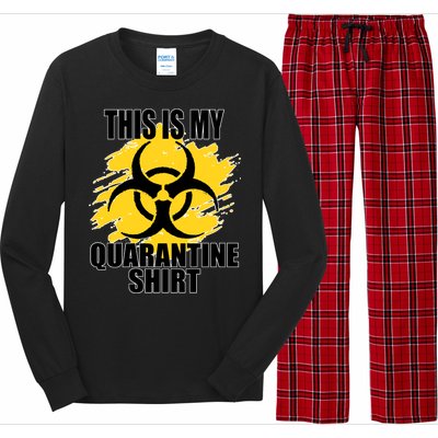 This My Quarantine Shirt Long Sleeve Pajama Set