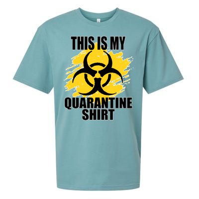 This My Quarantine Shirt Sueded Cloud Jersey T-Shirt