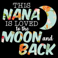 This Nana Is Loved To The Moon And Back Impact Tech Backpack
