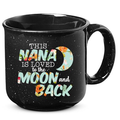 This Nana Is Loved To The Moon And Back 15oz Campfire Ceramic Mug