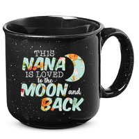 This Nana Is Loved To The Moon And Back 15oz Campfire Ceramic Mug