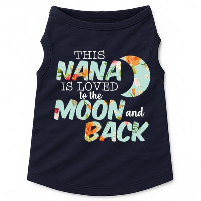 This Nana Is Loved To The Moon And Back Doggie Tank