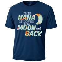 This Nana Is Loved To The Moon And Back Performance Shirt