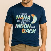 This Nana Is Loved To The Moon And Back Performance Shirt