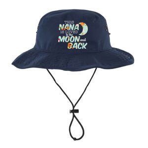 This Nana Is Loved To The Moon And Back Legacy Cool Fit Booney Bucket Hat