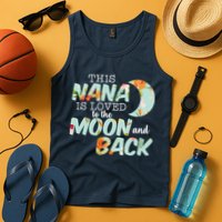 This Nana Is Loved To The Moon And Back Tank Top