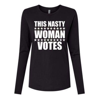 This Nasty Woman Votes Womens Cotton Relaxed Long Sleeve T-Shirt