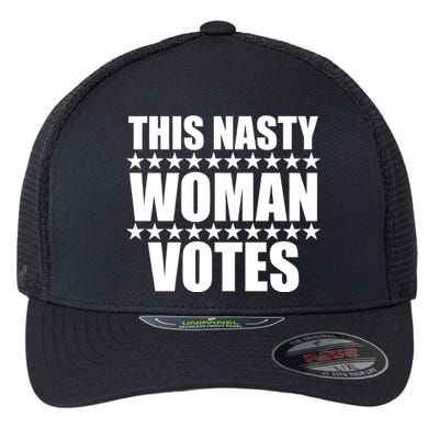 This Nasty Woman Votes Flexfit Unipanel Trucker Cap