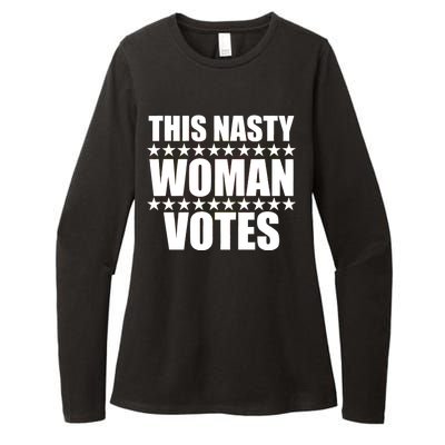 This Nasty Woman Votes Womens CVC Long Sleeve Shirt