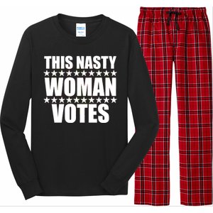 This Nasty Woman Votes Long Sleeve Pajama Set