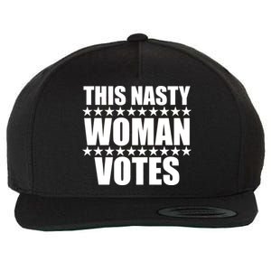 This Nasty Woman Votes Wool Snapback Cap