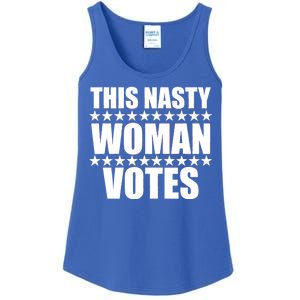 This Nasty Woman Votes Ladies Essential Tank