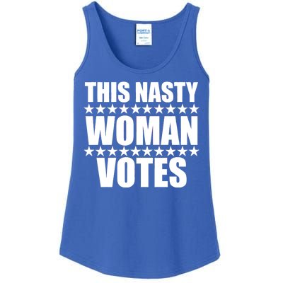 This Nasty Woman Votes Ladies Essential Tank