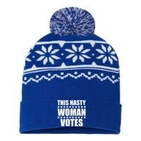 This Nasty Woman Votes USA-Made Snowflake Beanie