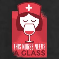 This Nurse Needs A Glass 7 Panel Mesh Trucker Snapback Hat