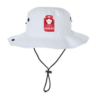 This Nurse Needs A Glass Legacy Cool Fit Booney Bucket Hat