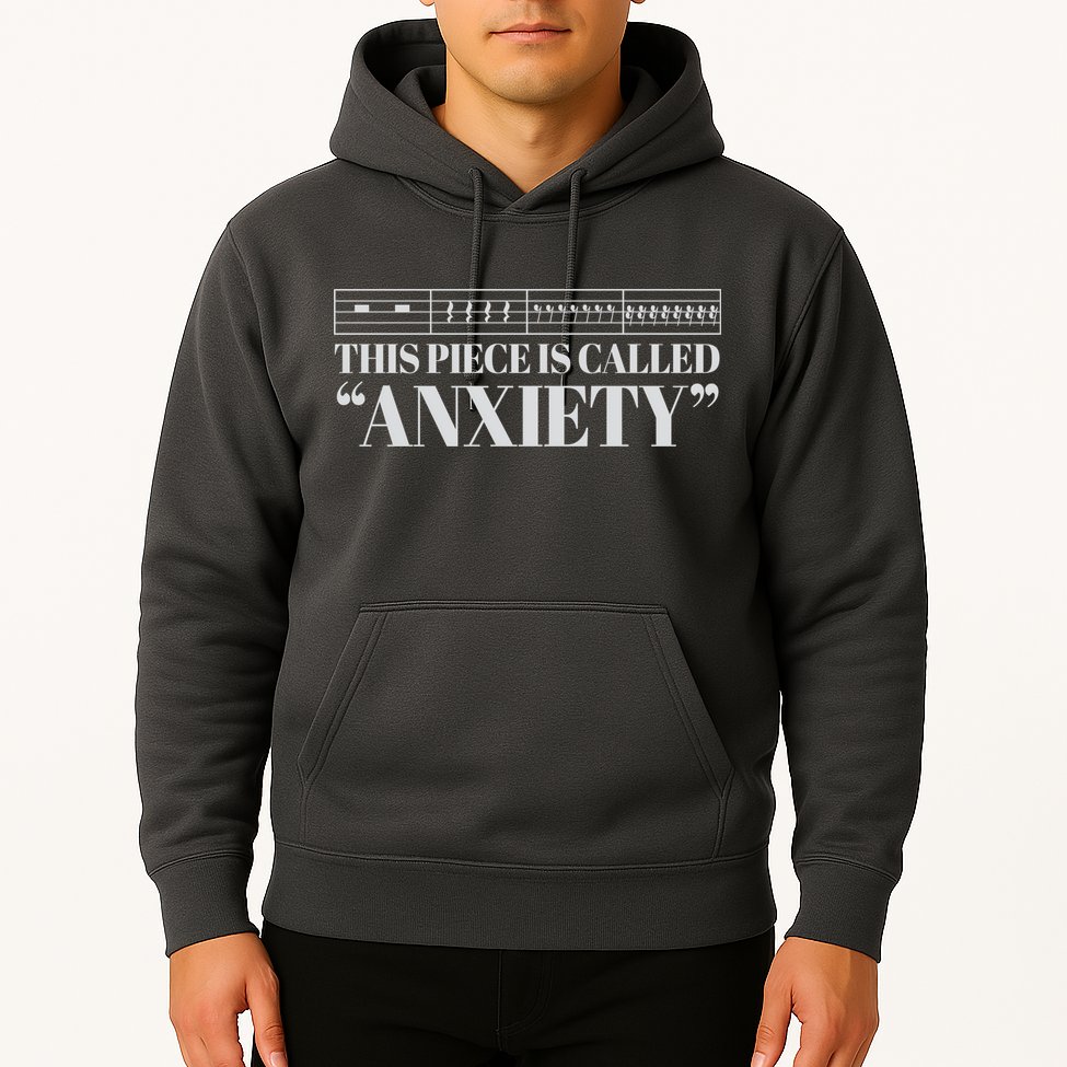 This Piece Is Called Anxiety Funny Hoodie