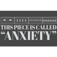 This Piece Is Called Anxiety Funny Bumper Sticker