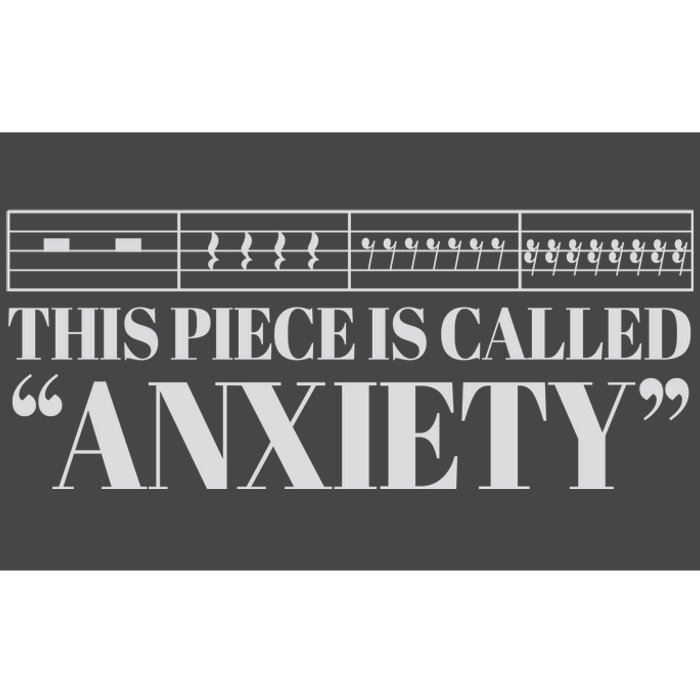 This Piece Is Called Anxiety Funny Bumper Sticker