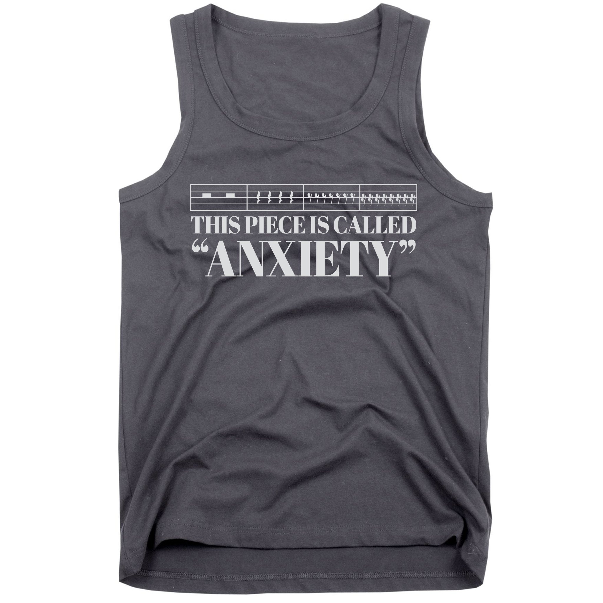 This Piece Is Called Anxiety Funny Tank Top