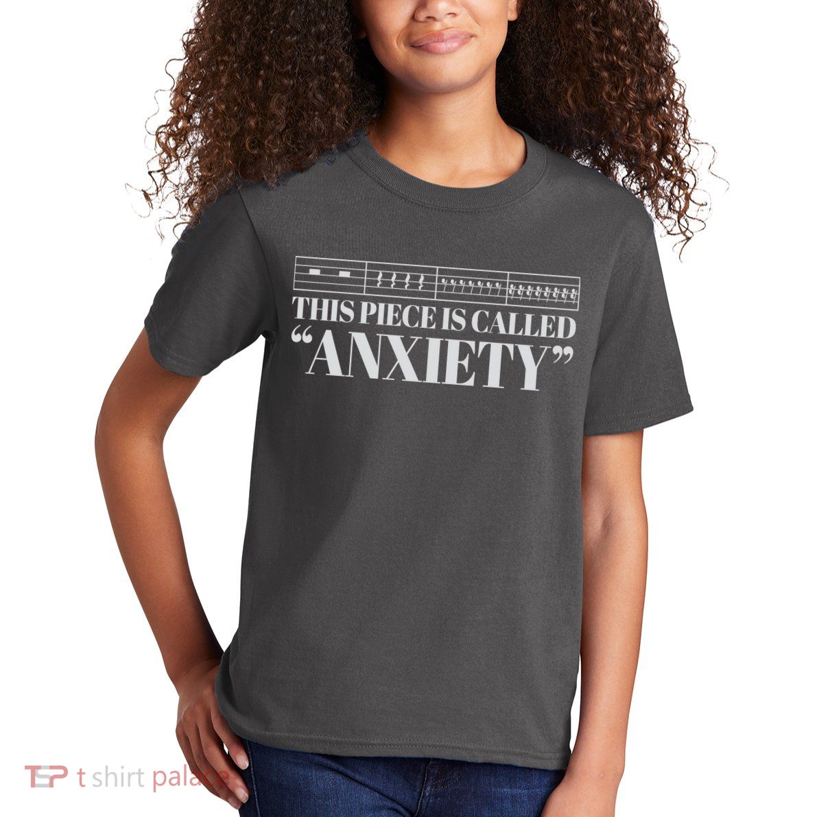 This Piece Is Called Anxiety Funny Kids T-Shirt
