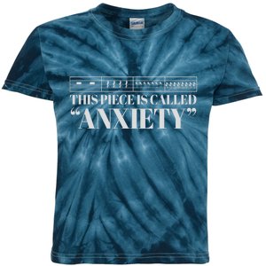 This Piece Is Called Anxiety Funny Kids Tie-Dye T-Shirt