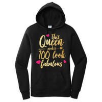 This Queen Makes 100 Look Fabulous  Women's Pullover Hoodie