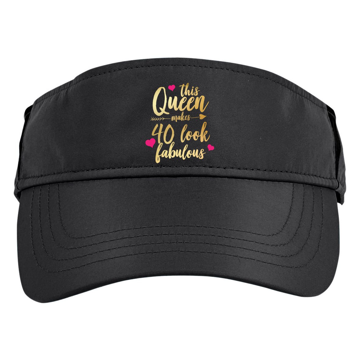 This Queen Makes 40 Look Fabulous  Adult Drive Performance Visor