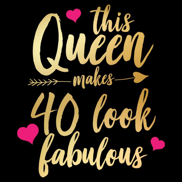 This Queen Makes 40 Look Fabulous  Baby Bodysuit