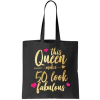 This Queen Makes 50 Look Fabulous  Bag