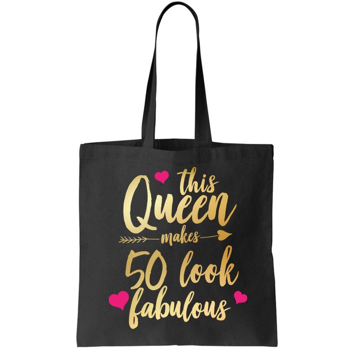 This Queen Makes 50 Look Fabulous  Bag