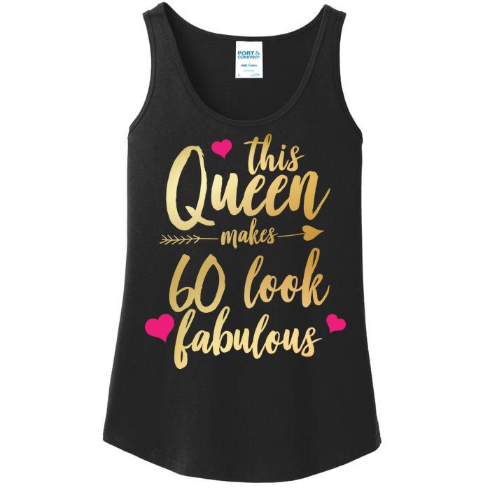 This Queen Makes 60 Look Fabulous  Ladies Essential Tank