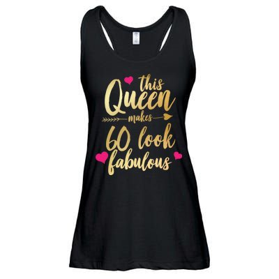 This Queen Makes 60 Look Fabulous  Ladies Essential Flowy Tank