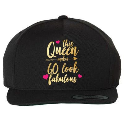 This Queen Makes 60 Look Fabulous  Wool Snapback Cap