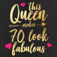 This Queen Makes 70 Look Fabulous  Cool Comfort Performance Bucket Hat