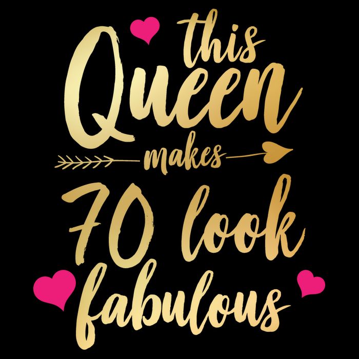 This Queen Makes 70 Look Fabulous  Apron