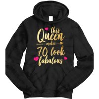 This Queen Makes 70 Look Fabulous  Tie Dye Hoodie