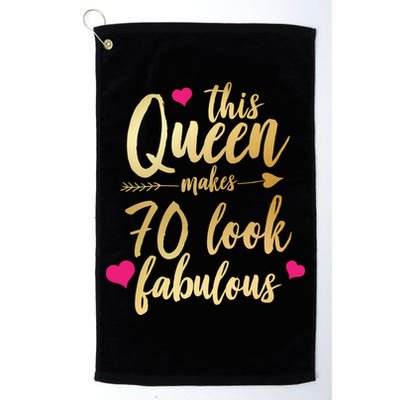 This Queen Makes 70 Look Fabulous  Golf Towel