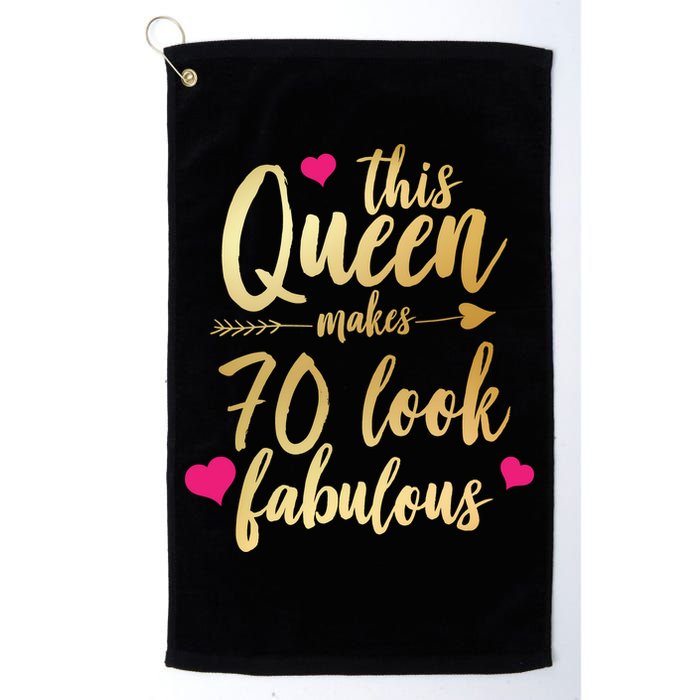 This Queen Makes 70 Look Fabulous  Golf Towel