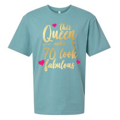 This Queen Makes 70 Look Fabulous  Sueded Cloud Jersey T-Shirt