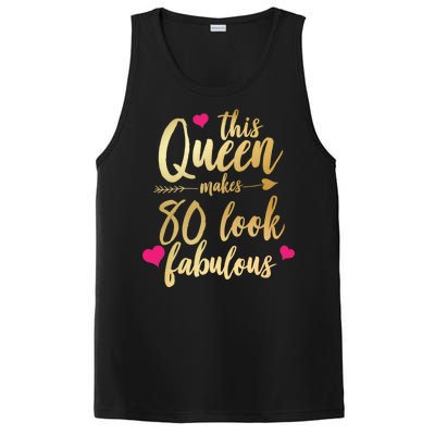 This Queen Makes 80 Look Fabulous PosiCharge Competitor Tank