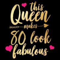 This Queen Makes 80 Look Fabulous Visor