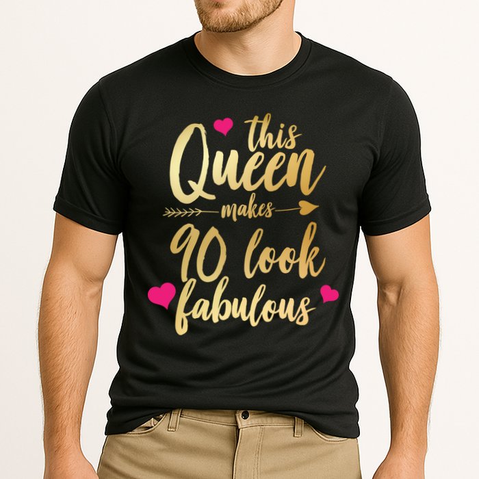 This Queen Makes 90 Look Fabulous  Cooling Performance Crew T-Shirt