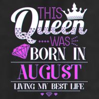 This Queen Was Born In August Living My Best Life 11oz C Handle Ceramic Mug