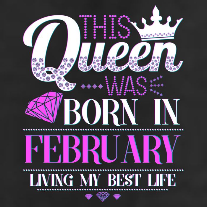 This Queen Was Born In February Living My Best Life Cool Comfort Performance Bucket Hat