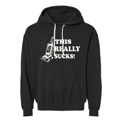 This Really Sucks Garment-Dyed Fleece Hoodie