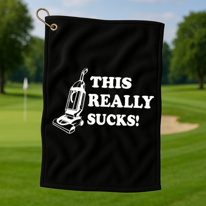 This Really Sucks Golf Towel
