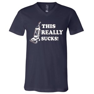 This Really Sucks V-Neck T-Shirt