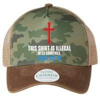 This Shirt Is Illegal In 53 Countries Restricted Nations 40 Hostile Areas 13 Legacy Tie Dye Trucker Hat